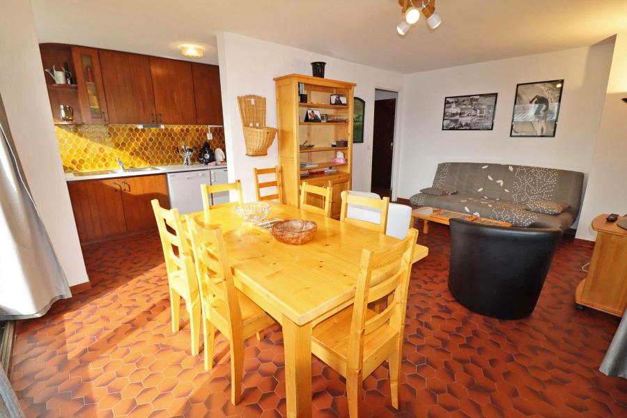 Ski verhuur Appartement 3 kamers 7 personen - Résidence Le Vorzay - Les Gets - Woonkamer