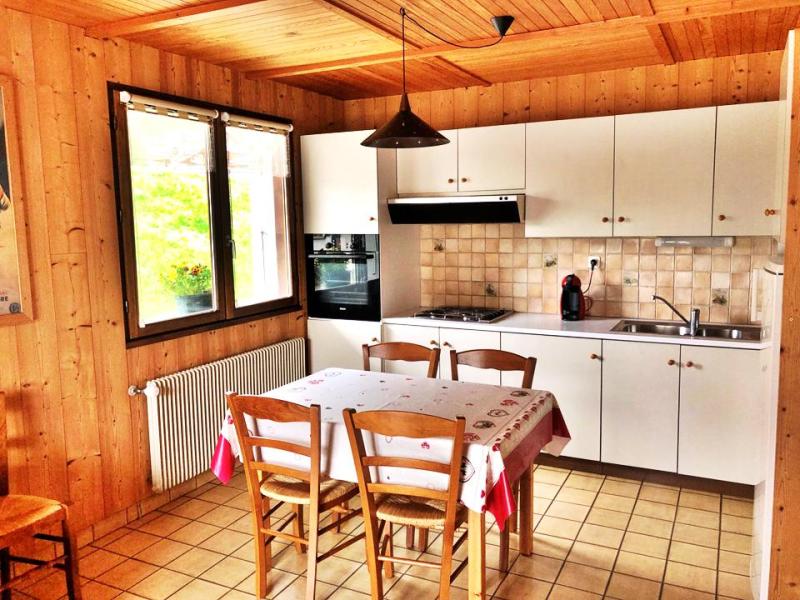 Rent in ski resort 3 room apartment 5 people - Résidence les Clos - Les Gets - Kitchenette