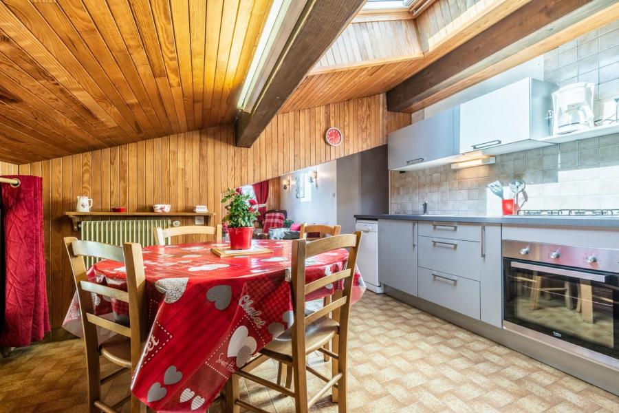 Ski verhuur Appartement 2 kamers 4 personen - Résidence les Clos - Les Gets - Keukenblok