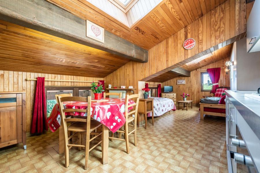 Location au ski Appartement 2 pièces 4 personnes - Résidence les Clos - Les Gets - Séjour