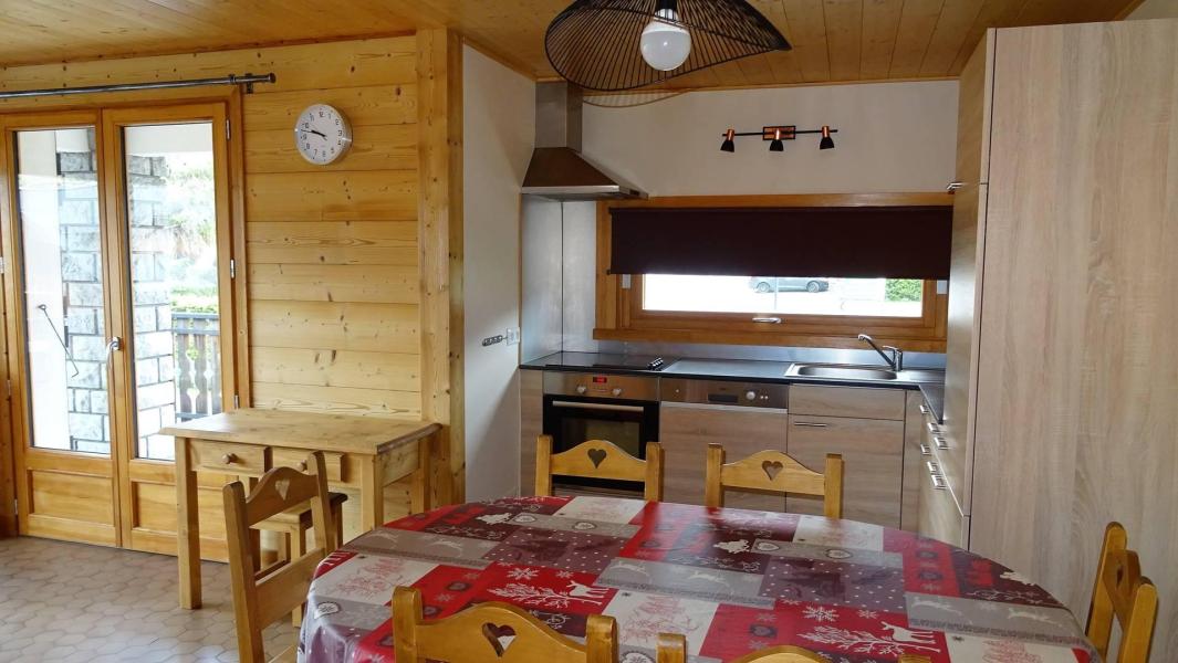 Wynajem na narty Apartament 3 pokojowy 6 osób (136) - Résidence les Mélèzes - Les Gets - Pokój gościnny