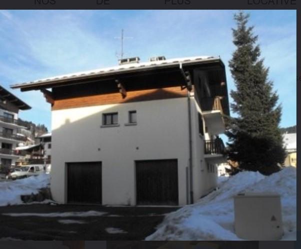 Skiverleih 5-Zimmer-Appartment für 8 Personen - Résidence Lumina - Les Gets - Draußen im Winter