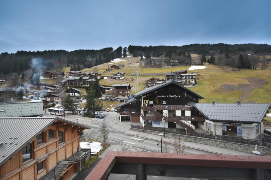 Rent in ski resort 4 room duplex apartment 6 people (2313) - Résidence Marcelly - Les Gets - Balcony