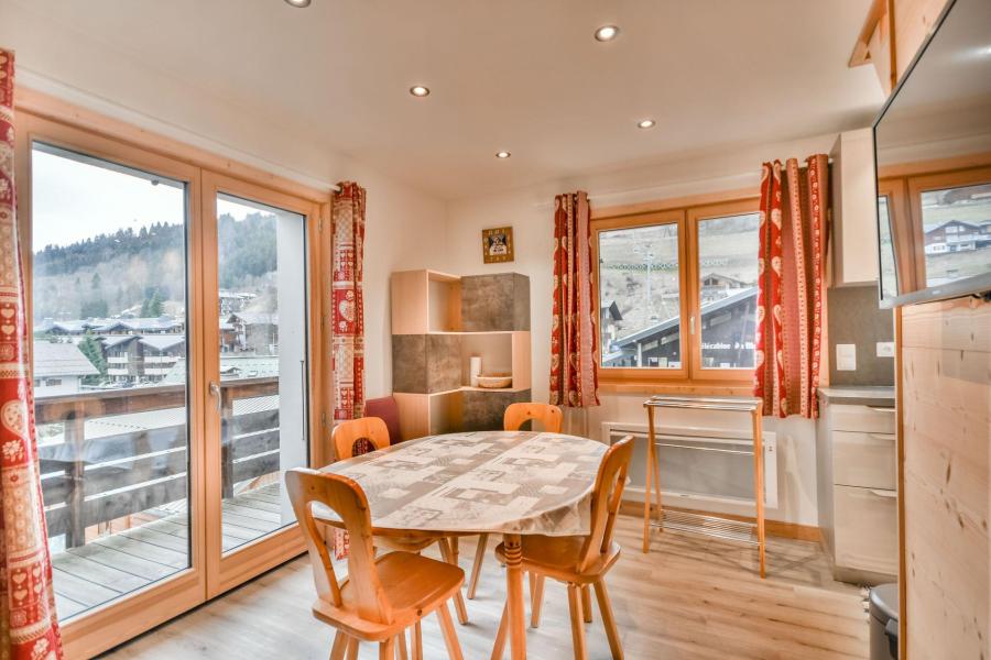 Rent in ski resort 4 room duplex apartment 6 people (2313) - Résidence Marcelly - Les Gets - Living room