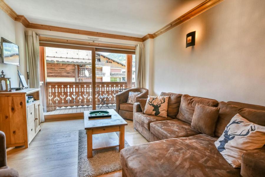 Location au ski Appartement 4 pièces 7 personnes - Résidence Mont Chéry - Les Gets - Séjour