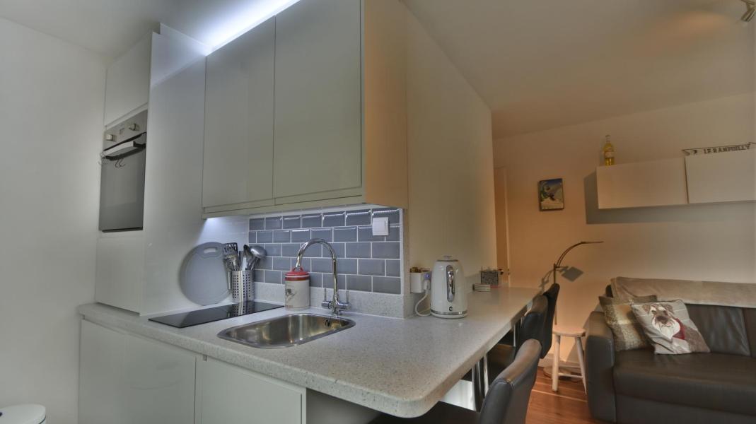 Alquiler al esquí Apartamento cabina para 3 personas - Résidence Nabor - Les Gets - Kitchenette