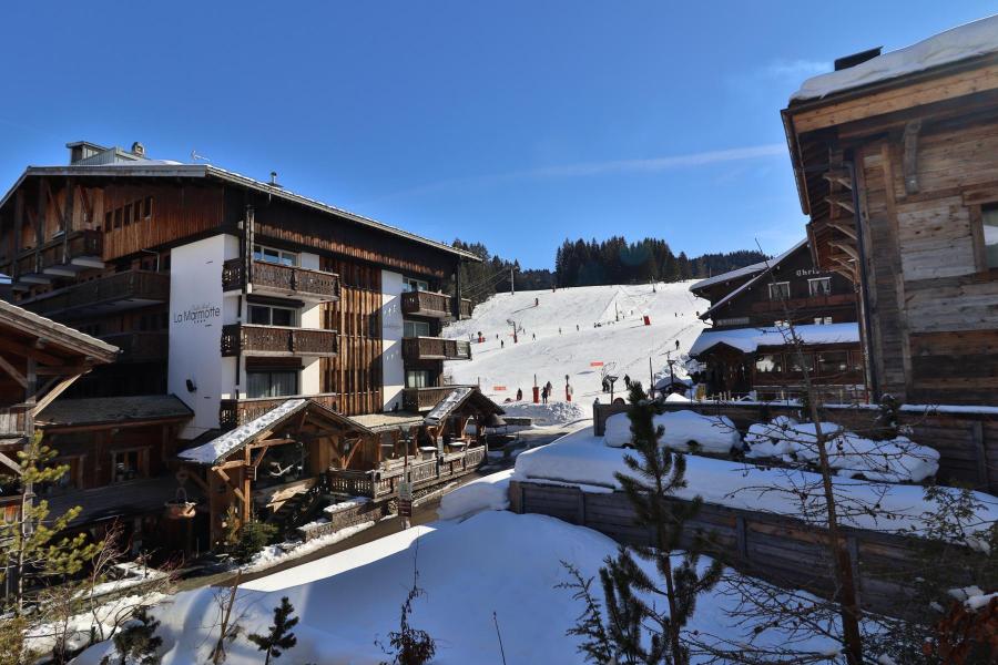 Ski verhuur Appartement 3 kabine kamers 8 personen - Résidence Outa - Les Gets - Buiten winter