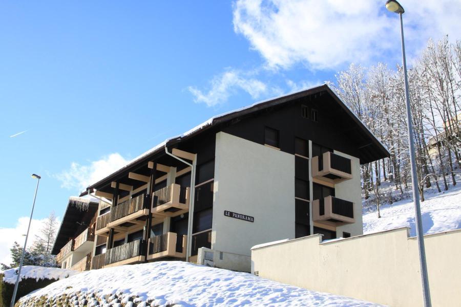 Urlaub in den Bergen 3-Zimmer-Holzhütte für 6 Personen - Résidence Panorama - Les Gets - Draußen im Winter