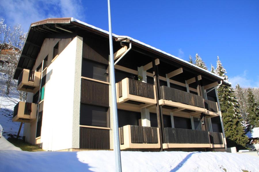 Rent in ski resort 3 room apartment cabin 6 people - Résidence Panorama - Les Gets - Winter outside