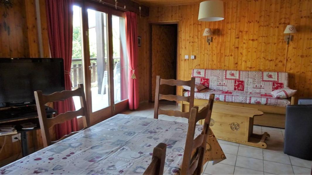 Rent in ski resort 2 room apartment 6 people (12) - Résidence Panoramic - Les Gets - Living room