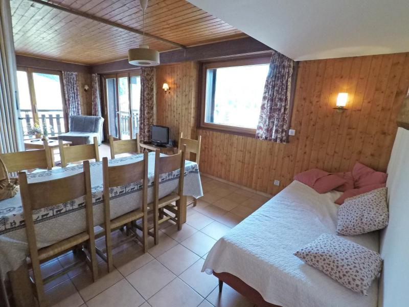 Location au ski Appartement 3 pièces 8 personnes (94) - Résidence Panoramic - Les Gets - Séjour