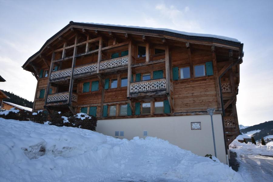 Rent in ski resort 5 room duplex apartment 8 people - Résidence Passa Franc - Les Gets - Winter outside