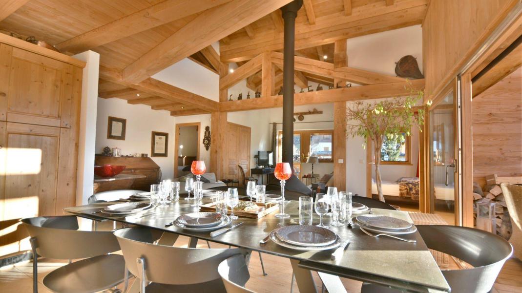 Location au ski Appartement duplex 5 pièces 8 personnes - Résidence Passa Franc - Les Gets - Séjour