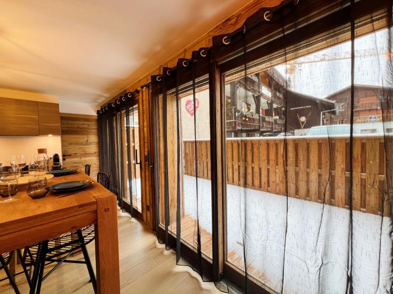 Rent in ski resort 2 room apartment cabin 5 people - Résidence Pearl - Les Gets - Living room