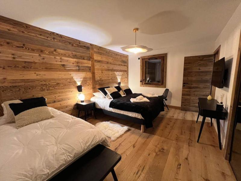 Rent in ski resort 6 room apartment 14 people - Résidence Pearl - Les Gets - Bedroom