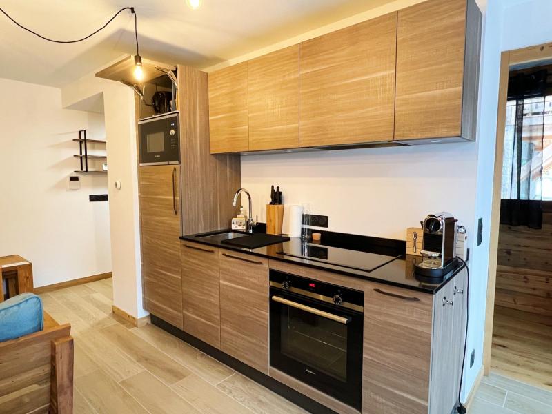 Alquiler al esquí Apartamento 2 piezas cabina para 5 personas - Résidence Pearl - Les Gets - Kitchenette