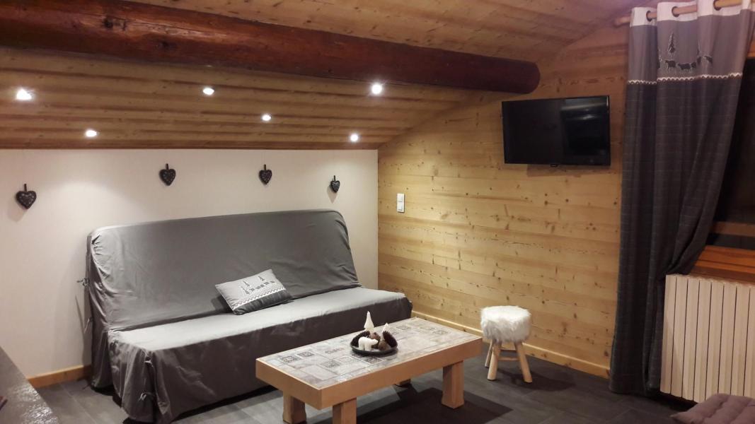 Ski verhuur Appartement 2 kamers 4 personen - Résidence Perrières - Les Gets - Appartementen
