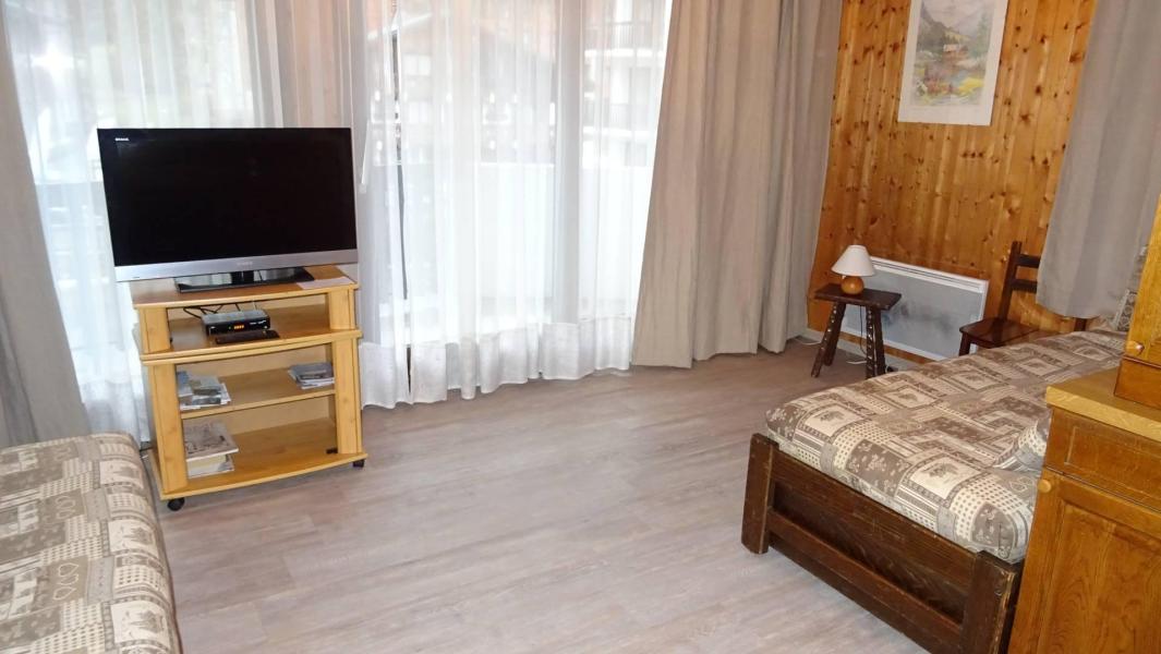 Ski verhuur Studio 4 personen (170) - Résidence Pied de l'Adroit - Les Gets - Woonkamer