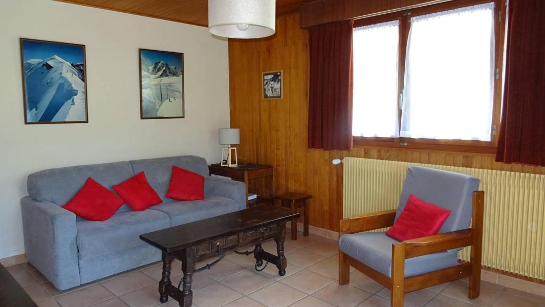 Rent in ski resort 3 room apartment 6 people (22) - Résidence Plein Air - Les Gets - Living room