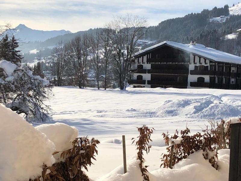 Location au ski Appartement 3 pièces 6 personnes (22) - Résidence Plein Air - Les Gets - Extérieur hiver