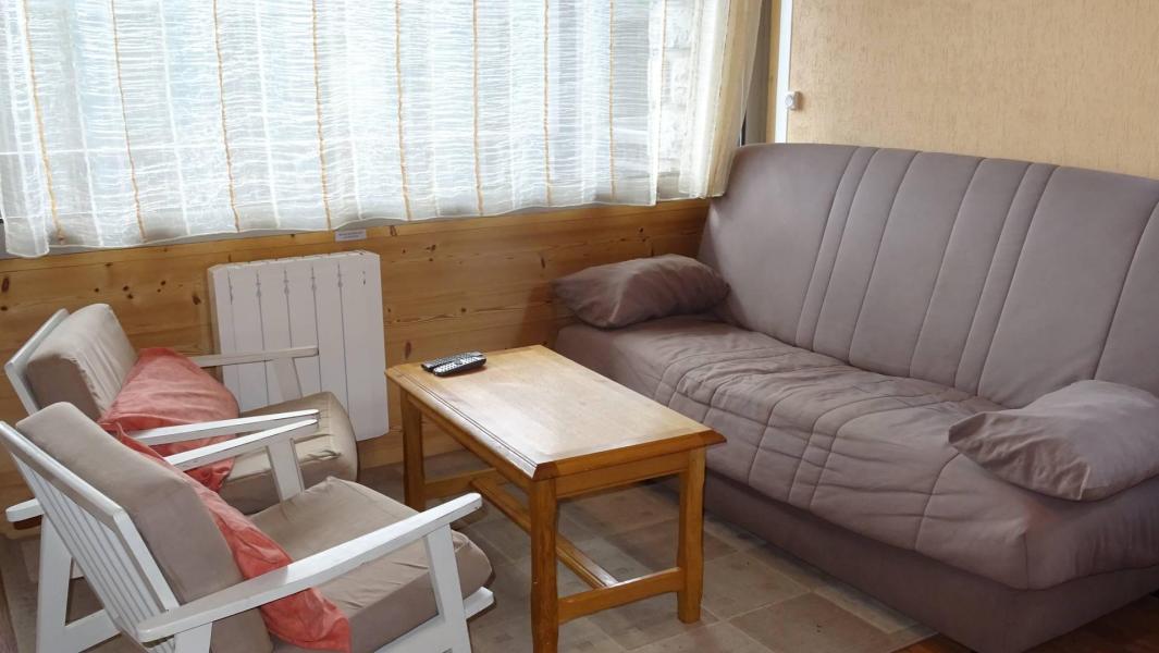 Skiverleih 2-Zimmer-Holzhütte für 6 Personen - Résidence Plein Soleil - Les Gets - Wohnzimmer