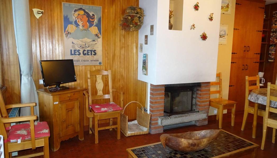 Location au ski Appartement duplex 2 pièces 8 personnes - Résidence Plein Soleil - Les Gets - Séjour