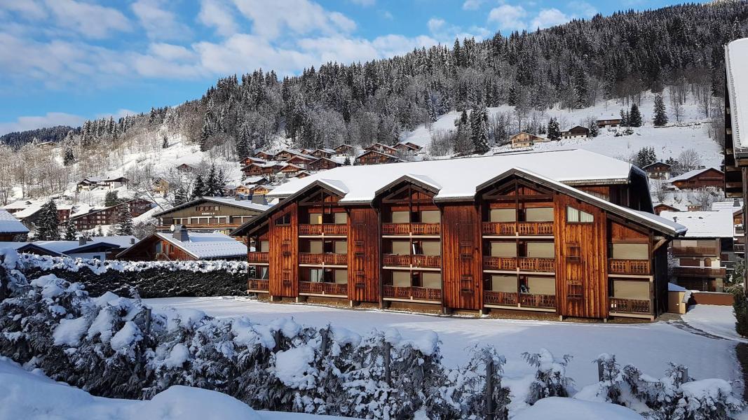 Vakantie in de bergen Résidence Praz du Soleil - Les Gets - Buiten winter