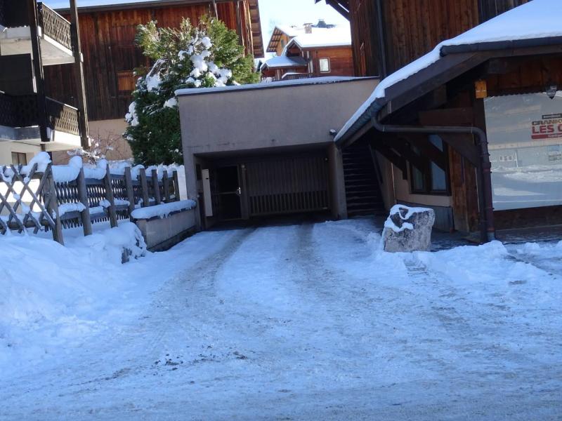 Vacances en montagne Résidence Praz du Soleil - Les Gets - Extérieur hiver