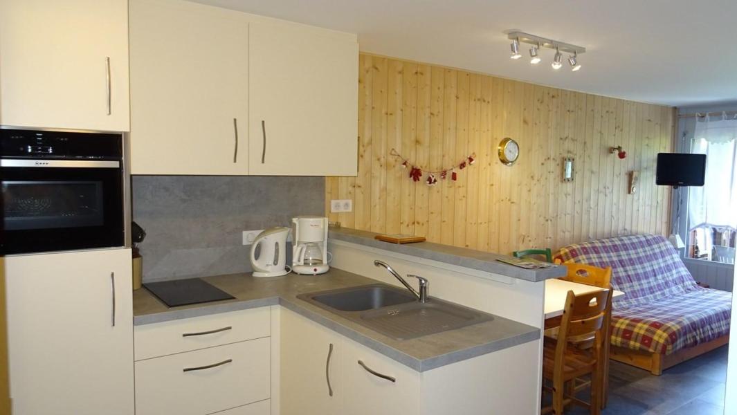 Location au ski Appartement 2 pièces cabine 5 personnes (64) - Résidence Praz du Soleil - Les Gets - Kitchenette