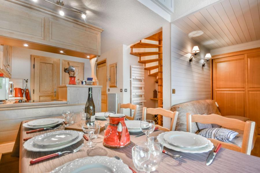 Ski verhuur Studio mezzanine 5 personen (2164) - Résidence Praz du Soleil - Les Gets - Woonkamer