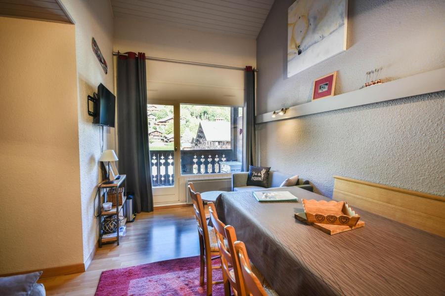 Ski verhuur Studio mezzanine 5 personen (2164) - Résidence Praz du Soleil - Les Gets - Woonkamer