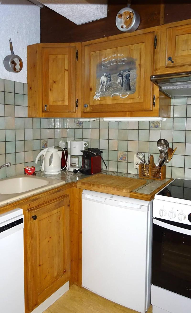 Rent in ski resort 3 room apartment 8 people - Résidence Ranfolly - Les Gets - Kitchenette