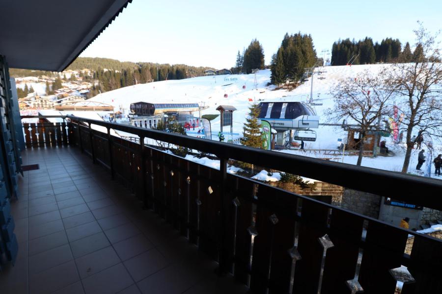 Аренда на лыжном курорте Апартаменты 3 комнат кабин 6 чел. - Résidence Ranfolly - Les Gets - зимой под открытым небом