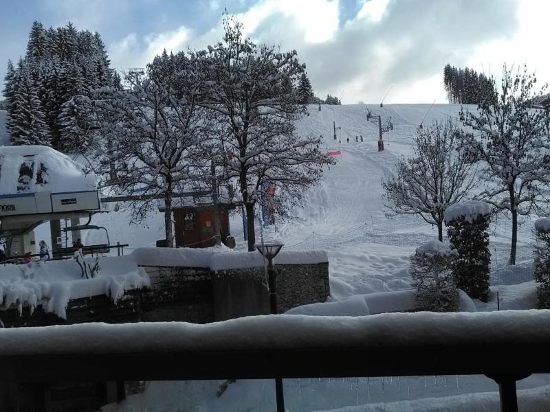 Ski verhuur Résidence Ranfolly - Les Gets - Buiten winter