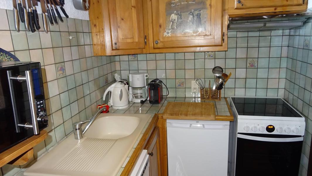 Location au ski Appartement 3 pièces 8 personnes - Résidence Ranfolly - Les Gets - Kitchenette