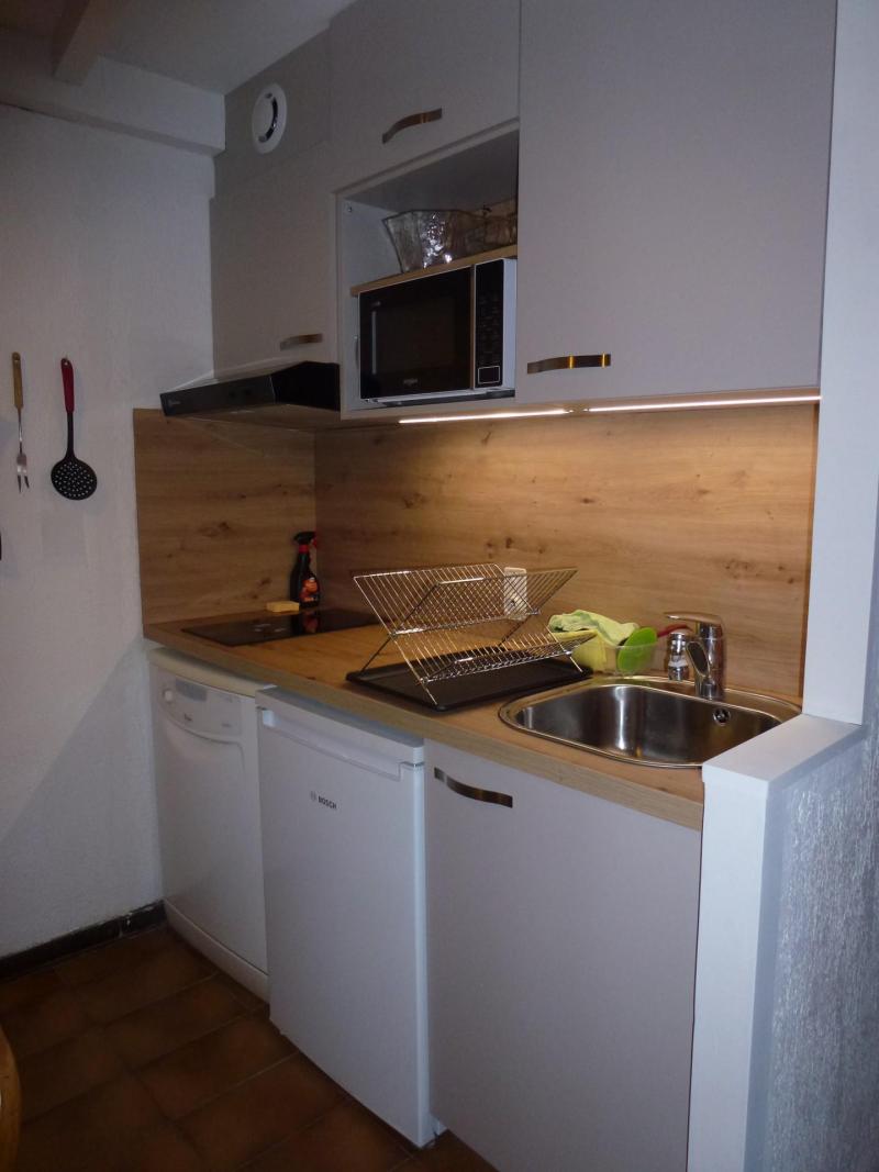 Location au ski Studio cabine 4 personnes (137) - Résidence Ranfolly - Les Gets - Kitchenette