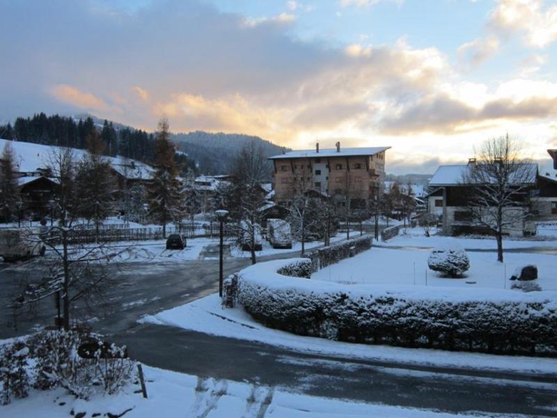 Urlaub in den Bergen 2-Zimmer-Appartment für 4 Personen - Résidence Rebiolle - Les Gets - Draußen im Winter
