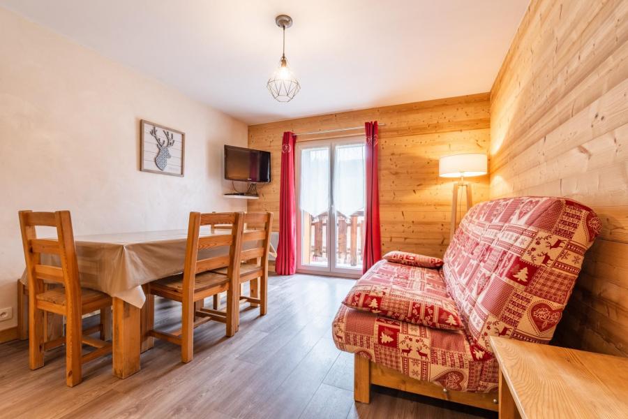 Ski verhuur Appartement 2 kamers bergnis 5 personen (75) - Résidence Rhodos - Les Gets - Appartementen