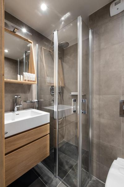 Location au ski Appartement 3 pièces cabine 4-6 personnes (A102) - Annapurna - Les Gets - Salle de douche