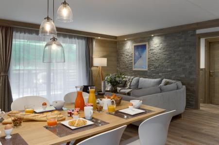 Skiverleih Wohnung 3 Zimmer Kabine 4-6 Personen (A104) - Annapurna - Les Gets - Wohnzimmer