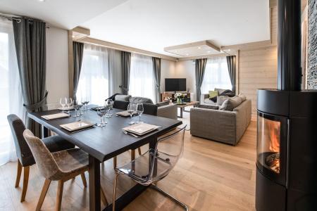 Skiverleih Wohnung 3 Zimmer Kabine 4-6 Personen (B105) - Annapurna - Les Gets - Wohnzimmer