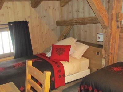 Skiverleih Duplex Wohnung 6 Zimmer 15 Personnen - Chalet Chez la Fine - Les Gets - Offener Schlafbereich