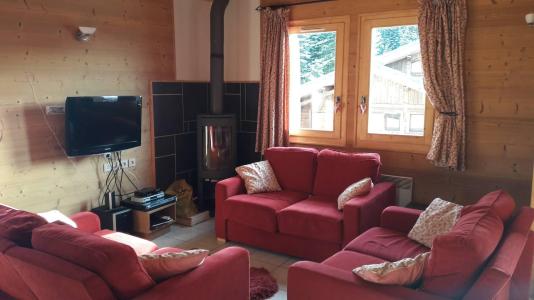 Rent in ski resort 5 room chalet 8 people - Chalet Chien Noir - Les Gets - Living room