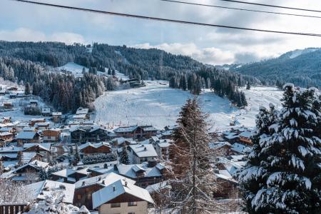 Wakacje w górach Domek górski 5 pokojowy 8 osób - Chalet Cocoon - Les Gets - Zima na zewnątrz