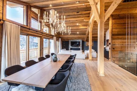 Wynajem na narty Domek górski 8 pokojowy 12 osób - Chalet Grizzly - Les Gets - Pokój gościnny