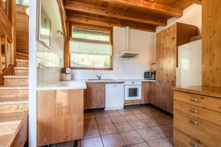Rent in ski resort 5 room semi-detached chalet cabin 10 people - Chalet Johmarons - Les Gets - Apartment