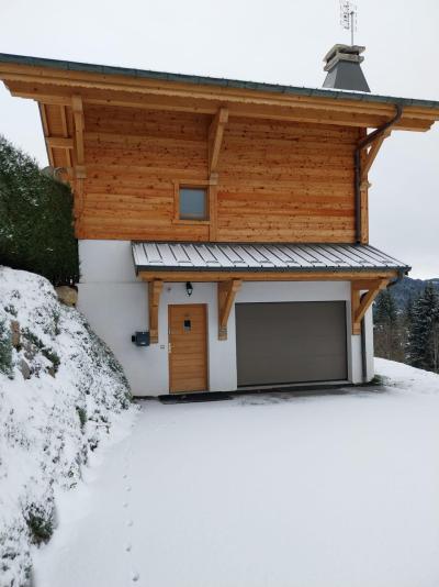 Ski verhuur Chalet 6 kamers 13 personen - Chalet Kavakia - Les Gets - Buiten winter