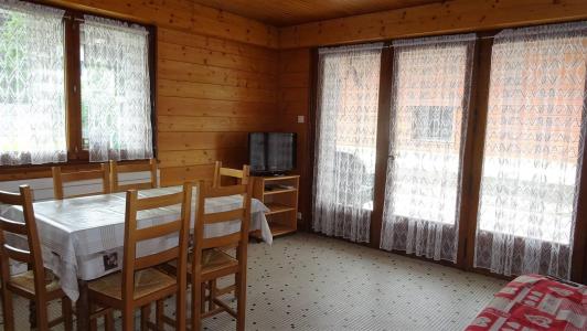 Skiverleih 3-Zimmer-Appartment für 6 Personen (177) - Chalet L'Aiglon - Les Gets - Wohnzimmer