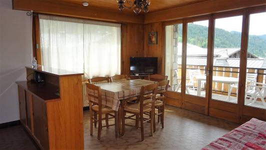 Skiverleih 3-Zimmer-Appartment für 6 Personen (178) - Chalet L'Aiglon - Les Gets - Wohnzimmer