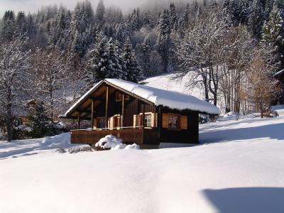 Alquiler Les Gets : Chalet le Benevy invierno